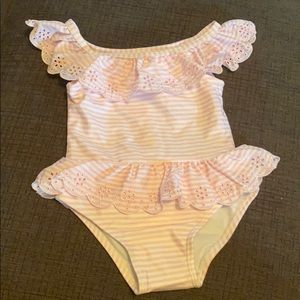 Crazy 8 off shoulder swimsuit